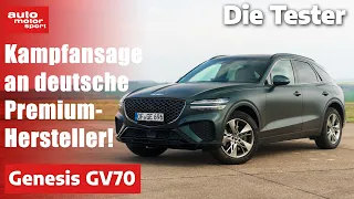 Genesis GV70: Mehr Luxus gibt's nicht fürs Geld! - Test | auto motor und sport