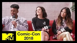 Marvel's 'Cloak & Dagger' Cast on Season 2, Character Relationships & More!  | Comic-Con 2018 | MTV