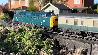 The unmistakable sound of a Deltic in full flight.