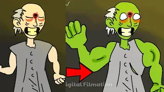 NEVER MAKE A GRANNY ANGRY - GRANNY TRANSFORMATION TO HULK - ANIMATION