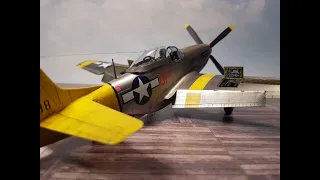 P-51D5 Chattanooga Choo Choo - 1/48 scale model aircraft , Eduard