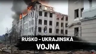 Videá z Ukrajiny: Bombardovanie v Charkove a Kyjeve (VOJNA UKRAJINA - RUSKO)