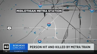 Person hit and killed by Metra train in Midlothian