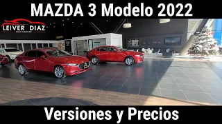 Mazda 3 Model 2022 Versions and Prices December 2021