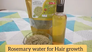 How to make Rosemary water for hair growth #youtube #haircare #viral