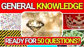 General Knowledge Quiz Trivia 25 📚💡| Can You Answer All 50 Questions Correctly? 2024