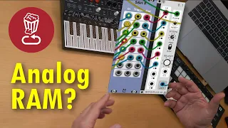 Modular/Analog "RAM"? How to store generative melodies & rhythms using sample & hold and seq switch