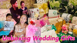 Unboxing Wedding Gifts || May Mini Ref?😱😍 || Melvin & Zenly Unboxing their Wedding Gifts