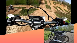 Essai de ma Surron Ultra Bee sur terrain de motocross au MC Berthouville