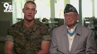 Great-grandson of last living Medal of Honor recipient from WWII completes boot camp | Get Uplifted