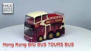 Hong Kong Big Bus Tour Bus Toy