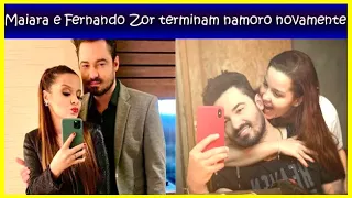 Maiara e Fernando Zor terminam namoro novamente