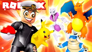 Becoming a POKEMON TRAINER in ROBLOX