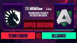 Dota2 - Team Liquid vs. Alliance - Game 1 - DreamLeague S15 DPC WEU - Upper Division