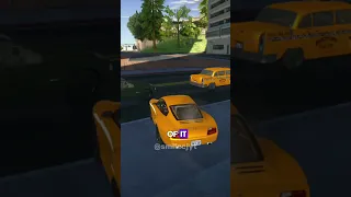 Falling From Sky Upside Down with car in GTA GAMES!