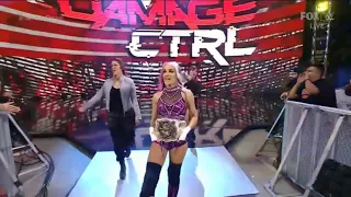 Dakota Kai Entrance With Bayley & IYO SKY (Damage CTRL) - Smackdown: September 23, 2022