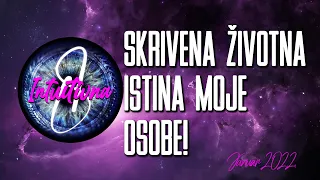 🔎SKRIVENA ŽIVOTNA ISTINA MOJE OSOBE!🔍JANUAR 2022.🔮Tarot citanje🔮Grupno otvaranje