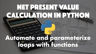 Net Present Value (NPV) in Python