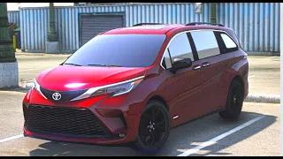 Toyota Sienna 2021 POV Drive BeamNG Drive | Realistic Car Driving