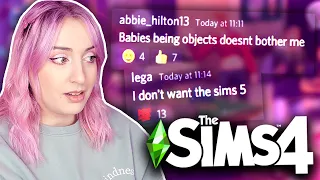 Reacting to your unpopular Sims 4 opinions