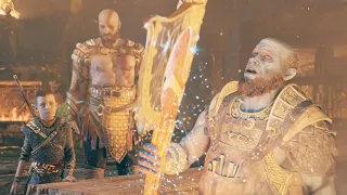 God of War 2022 51 Обыскиваем Подвал Ведьмы Сундуки Переправа Поговорите с ведьмой МИДГАРД