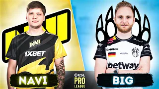 NaVi vs BIG | СИМПЛ В СОЛО ЗАКРЫЛ BIG  l ESL Pro League Season 12 Europe - HIGHLIGHTS l ОБЗОР ИГРЫ