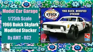 Model Car Garage - 1966 Buick Modified Stocker Model Kit By AMT/ERTL - A Model Car Unboxing Video