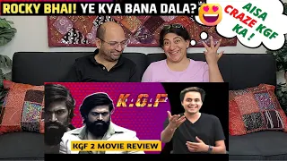 KGF Chapter 2 Movie Review | Yash | Prashanth Neel | Sanjay Dutt | Raveena Tondon | Reaction !