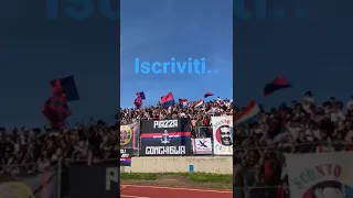 Tifosi della Civitanovese nella partita vinta per l'Eccellenza 2022-23.