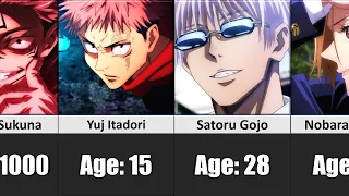 Age of Jujutsu Kaisen Characters