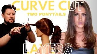 How to cut CURVE LAYERS the 2024 hair trend