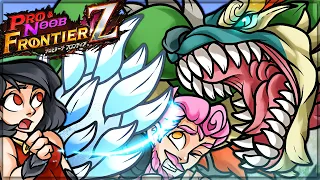 SMILE FOR THE ICE FOX - Pro and Noob VS Monster Hunter Frontier!