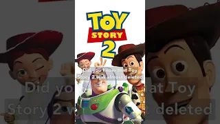 Did you know that Toy Story 2 was almost deleted ...