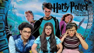 FRIEND WATCHES "Harry Potter and the prisoner of Azkaban" for the FIRST TIME EVER!!
