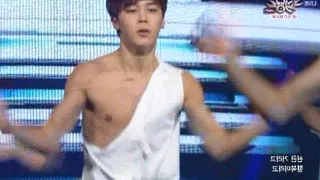 BTS RM AND JIMIN ripping their shirt (wardrobe malfunction)