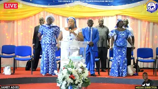 OPENING PRAYER LED BY MADAM JANET ADJEI @ MOTHERS DAY CELEBRATION AT COP FRANCE-TOULOUSE CHURCH