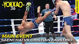 YOKKAO 36:  Saenchai Vs Cristian Faustino | -66kg Turin (Italy)