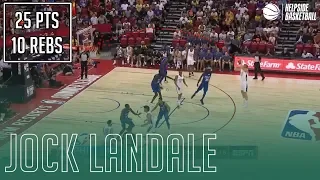 Summer League: Jock Landale vs 76ers (25 Pts, 10 Rebs)