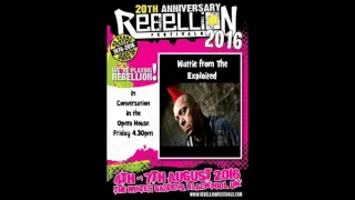 Wattie from the Exploited interviewed at Rebellion 2016