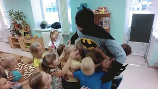 День рожденье мальчика в стиле супергерои / Бэтмен / ДР 5 лет сыну