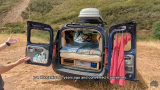 How we converted our Dacia Logan into a mini (micro) camper ... - Ausbau Dacia Logan Minicamper