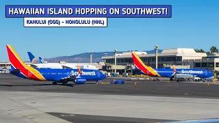 REVIEW | Southwest Airlines | Kahului (OGG) - Honolulu (HNL) | Boeing 737-800 | Economy