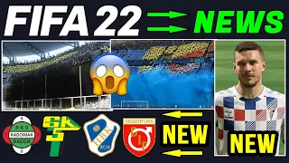 FIFA 22 NEWS & LEAKS | NEW CONFIRMED Teams, Stadiums Smoke, Transfers & More