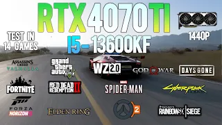 RTX 4070 Ti : Test in 14 Games at 1440p  - RTX 4070Ti Gaming