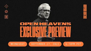 Bethel Exclusive Preview | Bill Johnson | Open Heavens 2023