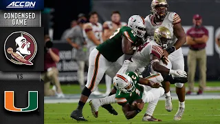 Florida State vs. Miami (FL) Condensed Game | 2020 ACC Football