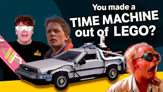 LEGO Back To The Future Time Machine 10300 Set Review!