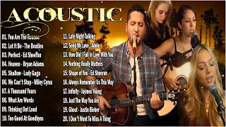 Acoustic Songs Cover 2024 Collection - Best Guitar Acoustic Cover Of Popular Love Songs Ever