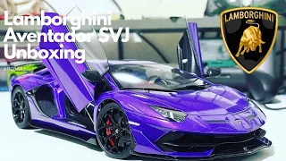 Autoart Lamborghini Aventador SVJ Unboxing