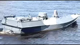 Морской дрон Sea Baby Украины